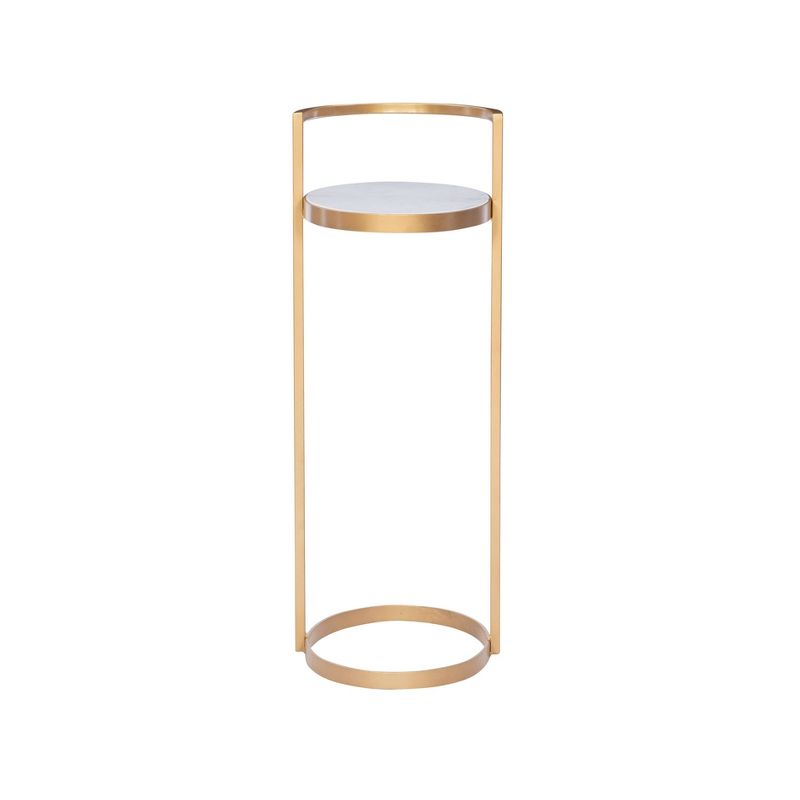 Kleier Side Table Gold - Powell Company