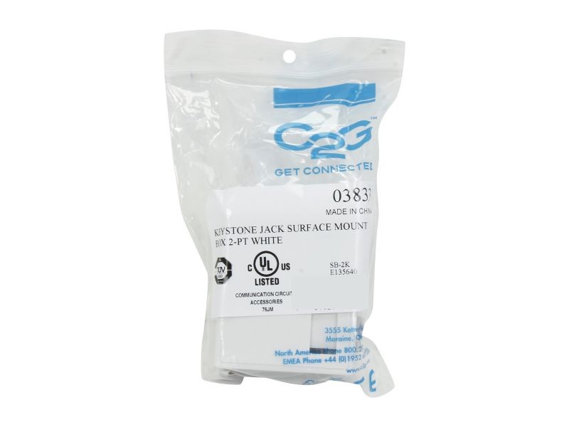 Micro Connectors CAT5 RJ45 Coupler F-F Straight