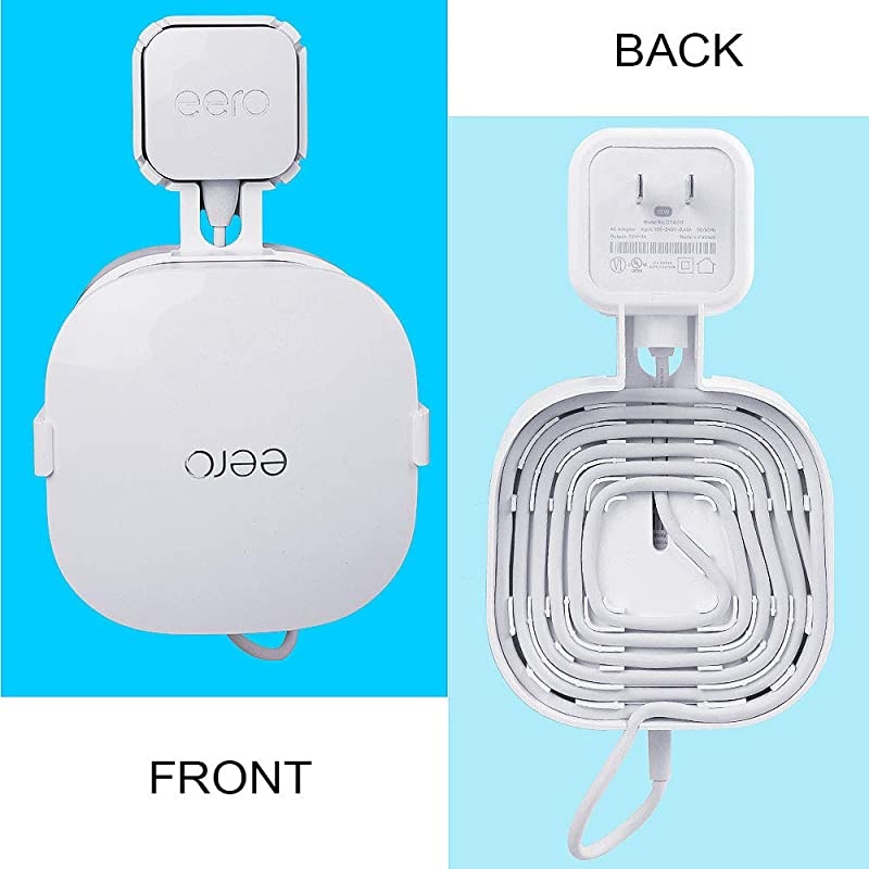 Wall Mount Only for 15W eero Mesh WiFi System Router Smart and Convenient Cable Arrangement No Cords Messy Save Space1PACK