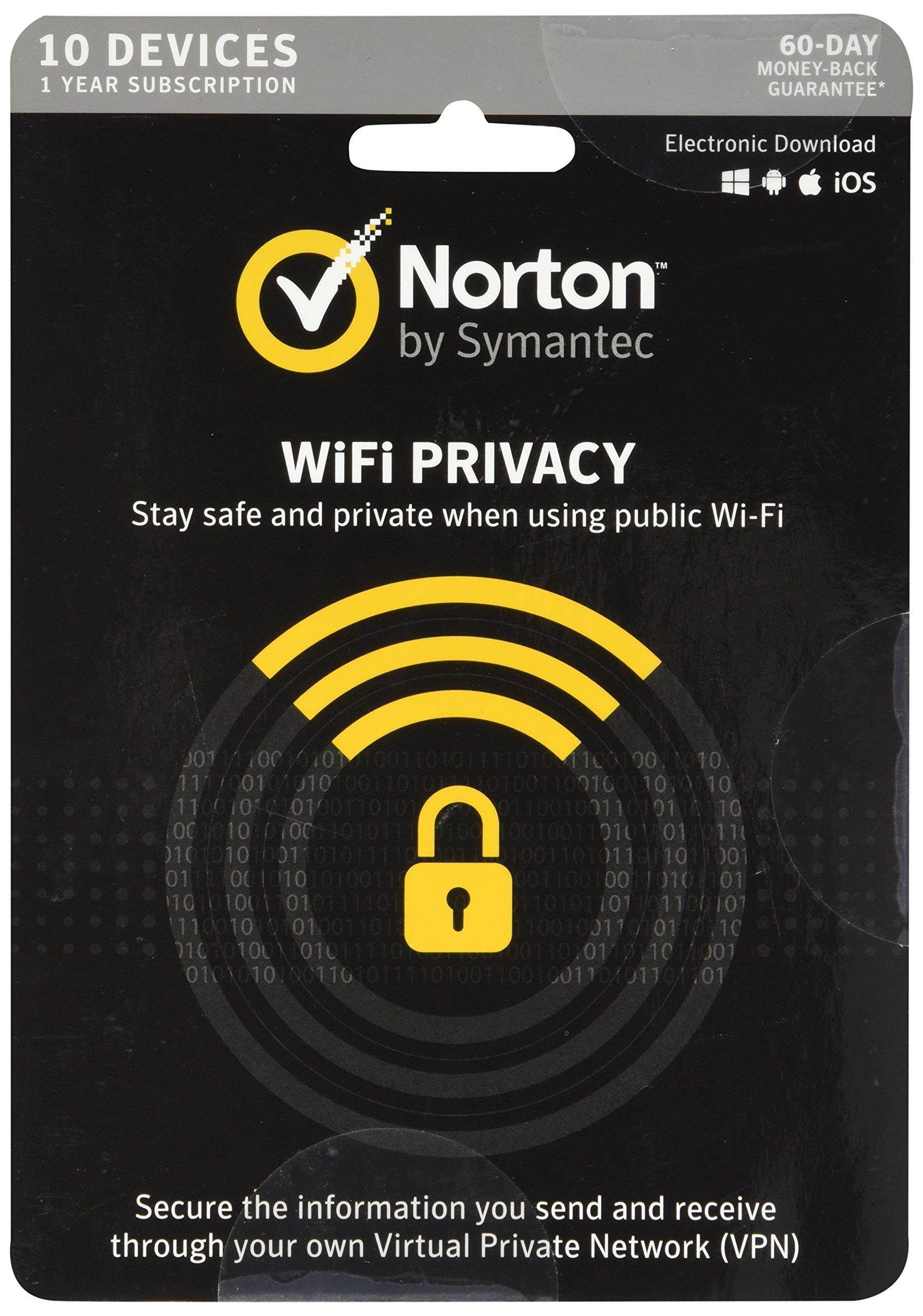 NORTON WIFI PRIVACY 1USR 10 DEV