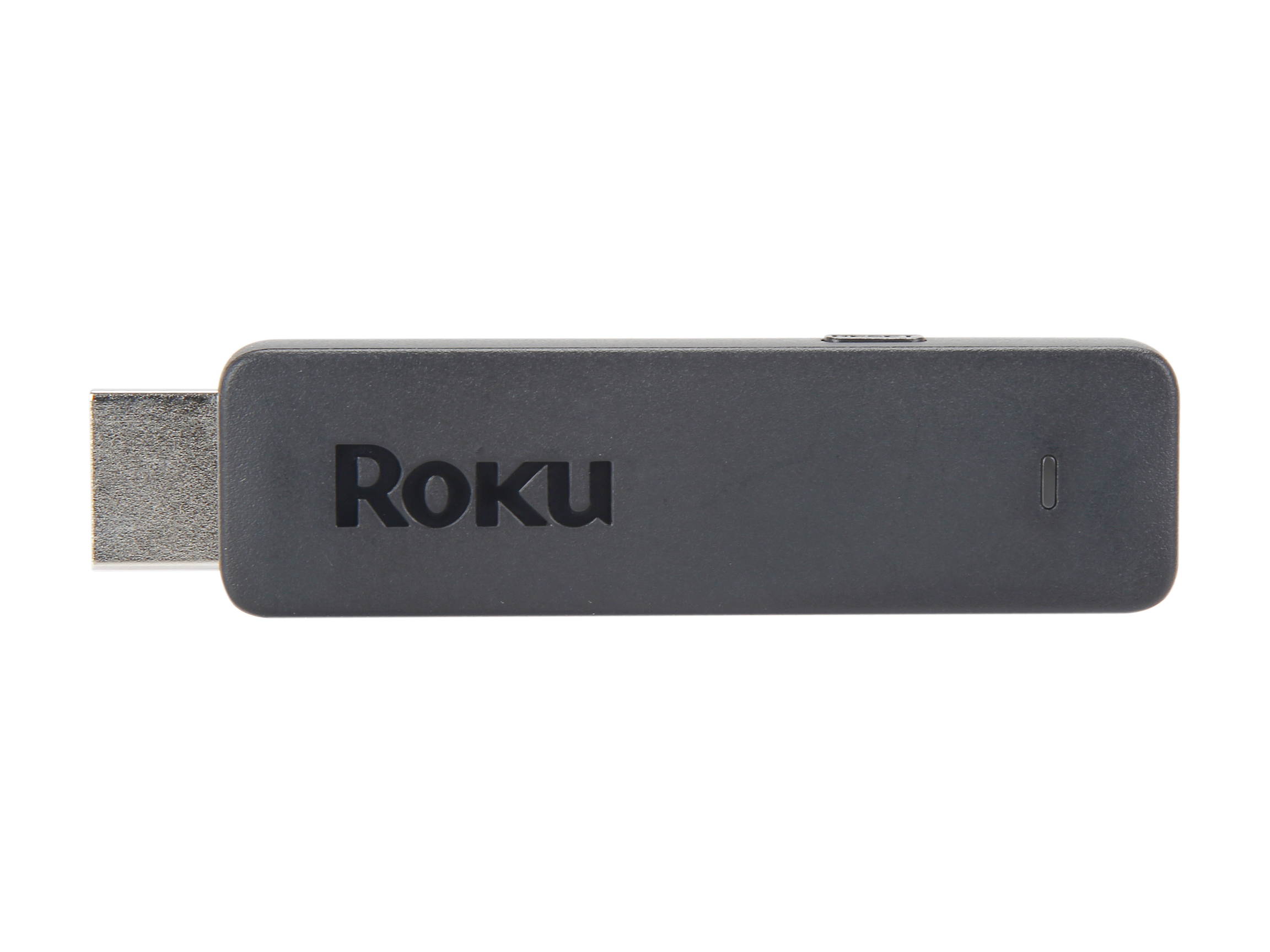 Roku Streaming Stick | Portable, Power-Packed Player with Voice Remote with TV Power and Volume (2017) (Certified Refurbished)