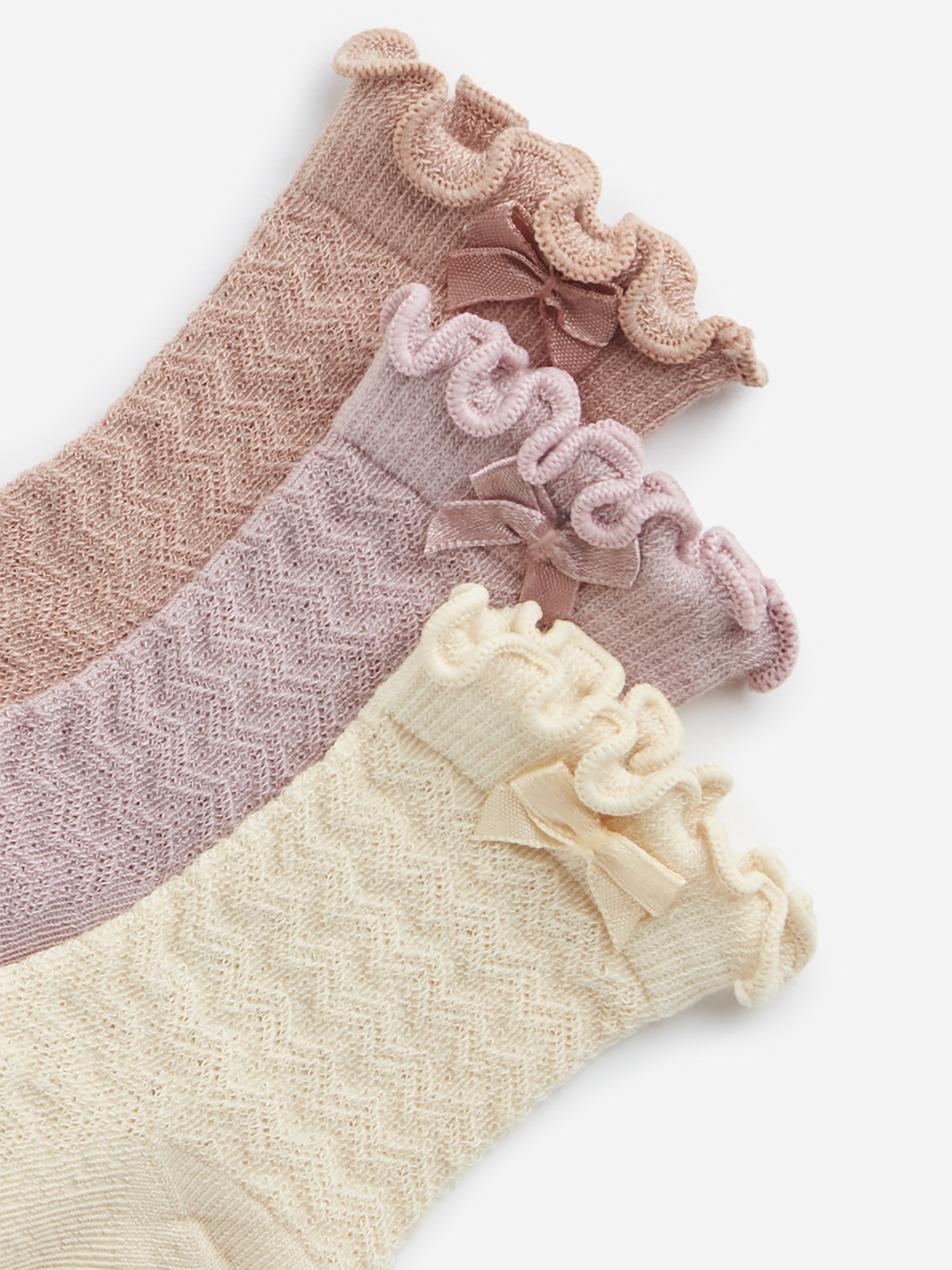 HOP Baby by Westside Multicolour Chevron Knitted Socks - Pack of 3