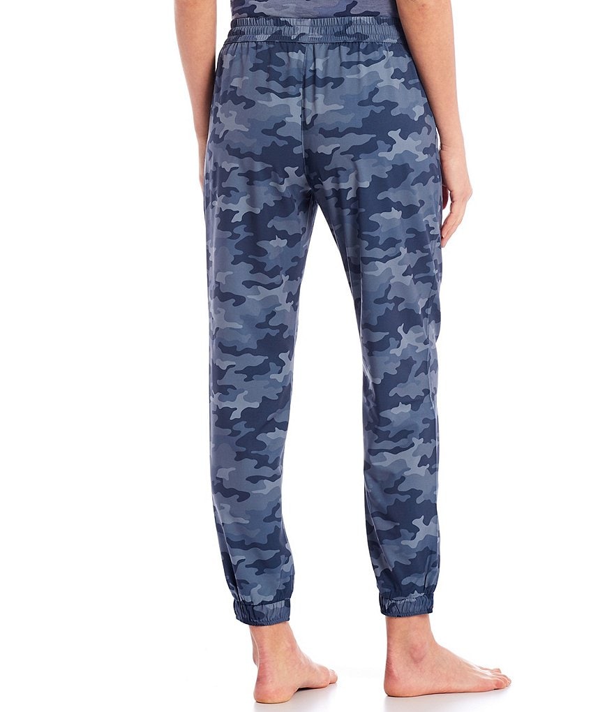 Half Moon by Modern Movement Camouflaged Print Woven Lounge Jogger Pants