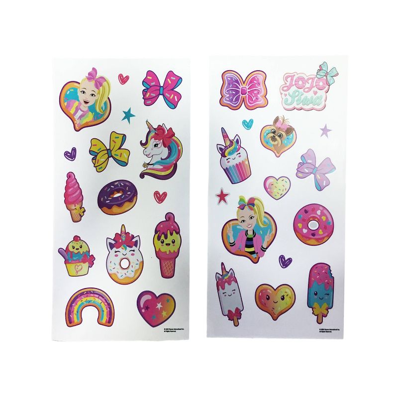 JoJo Siwa 20oz Tritan Water Bottle with Stickers - Silver Buffalo