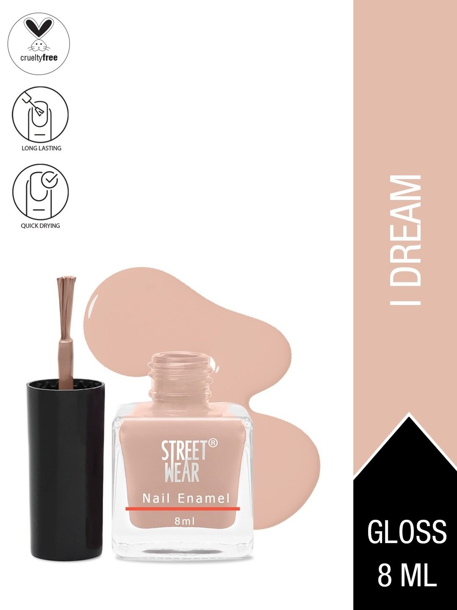 Street Wear Gloss Nail Enamel I Dream - 8 ml