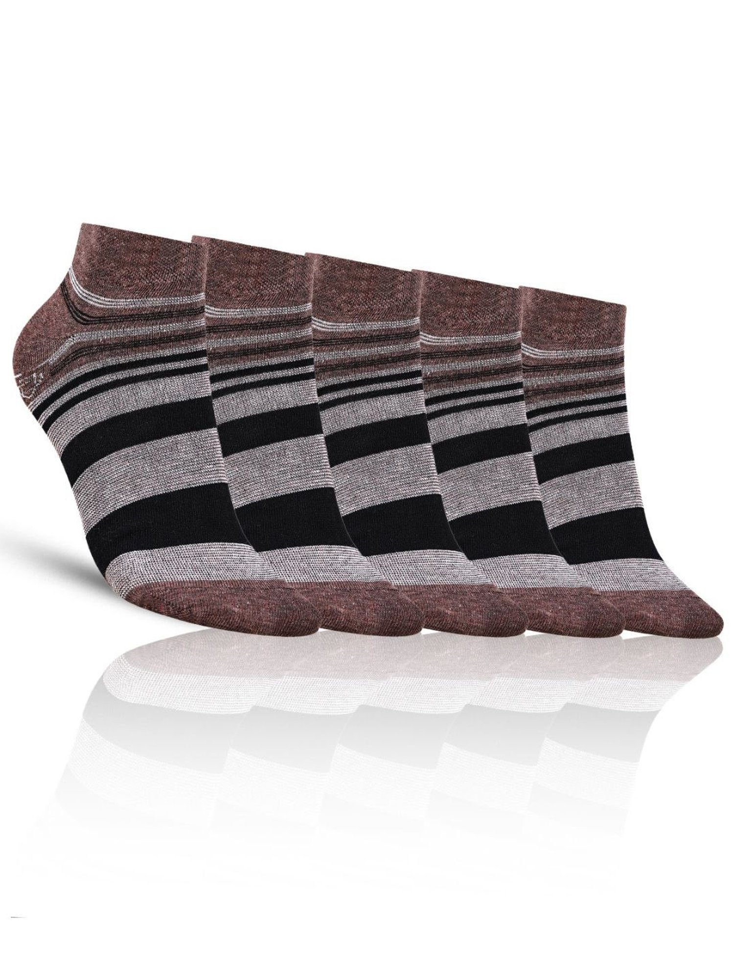 Dollar Socks For Men's Casual Ankle Length In (Pack of 5)