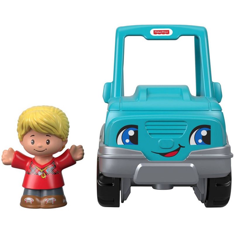 Fisher-Price Little People Help a Friend Pick Up Truck - Blue