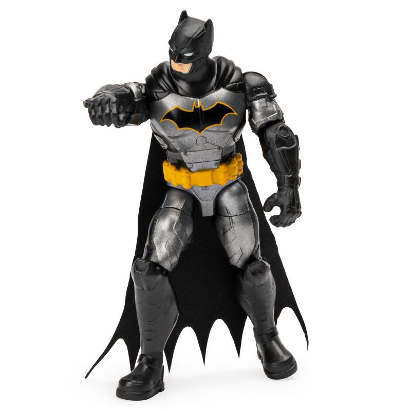 Batman Rebirth Tactical Batman 4" Action Figure with 3 Mystery Accessories, Mission 1