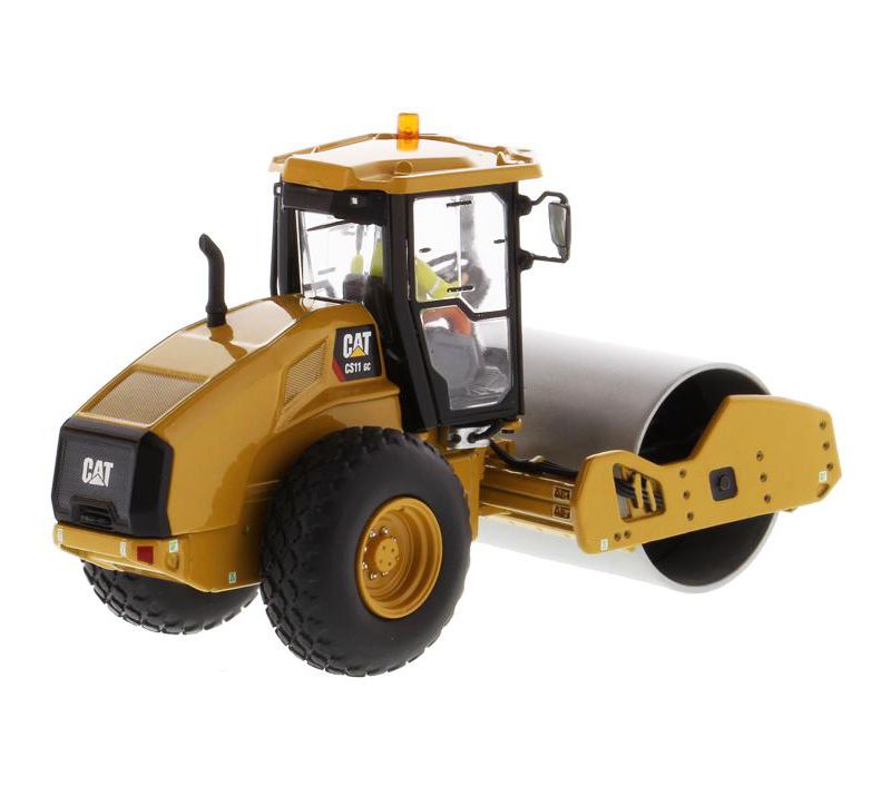 CAT Caterpillar CS11 GC Vibratory Soil Compactor with Operator "High Line Series" 1/50 Diecast Model by Diecast Masters
