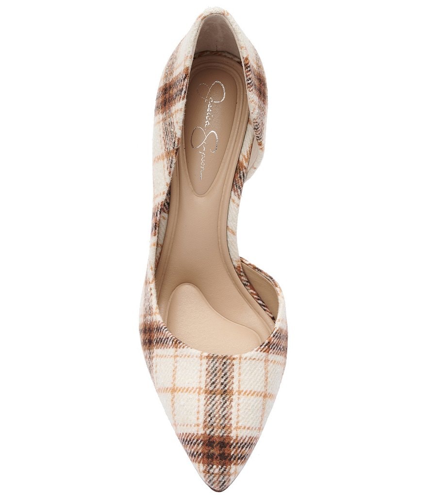 Jessica Simpson Prizma8 Plaid d'Orsay Pumps