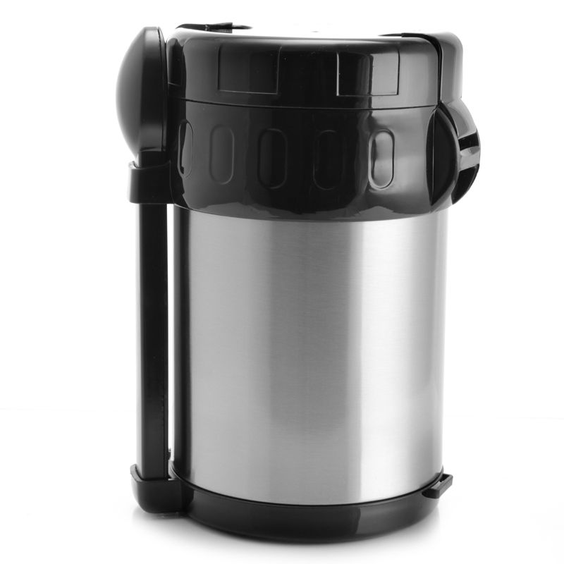 Better Chef 68oz Wide Mouth Food Jar with Compartments and Utensils