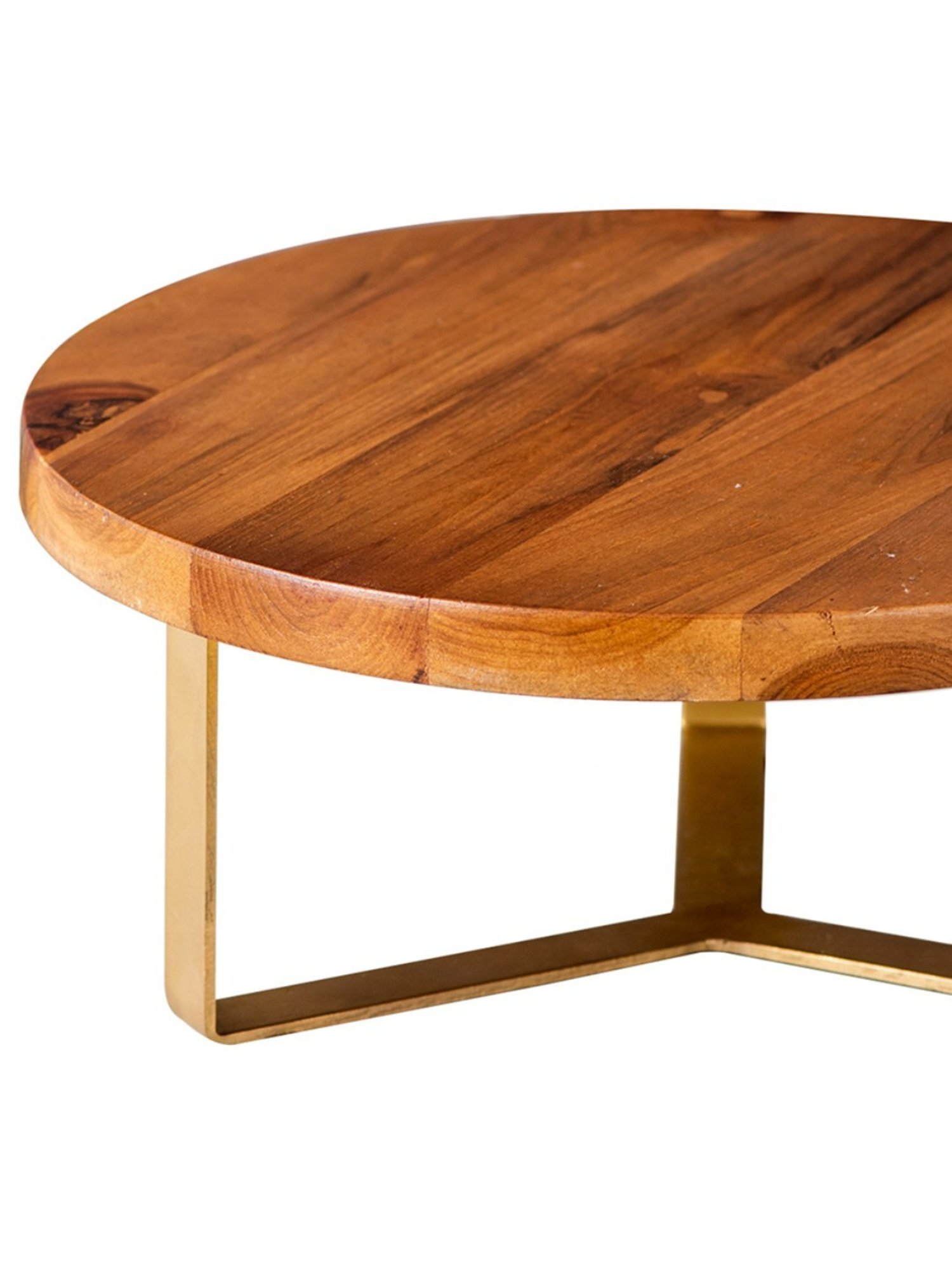 India Circus Color Bordered Blue Bone China Cake Stand