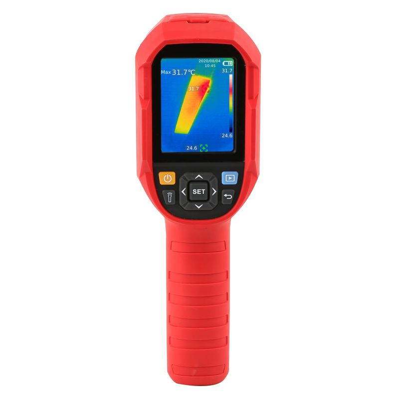 UNI-T UTi260B -15? ~550? 2.8 Inch TFT LCD Display Screen Infrared Thermal Imager 49152(256 * 192) Thermal Imaging Pixel Surface Temperature Real Time Thermal Images Combination Infrared Visible Light