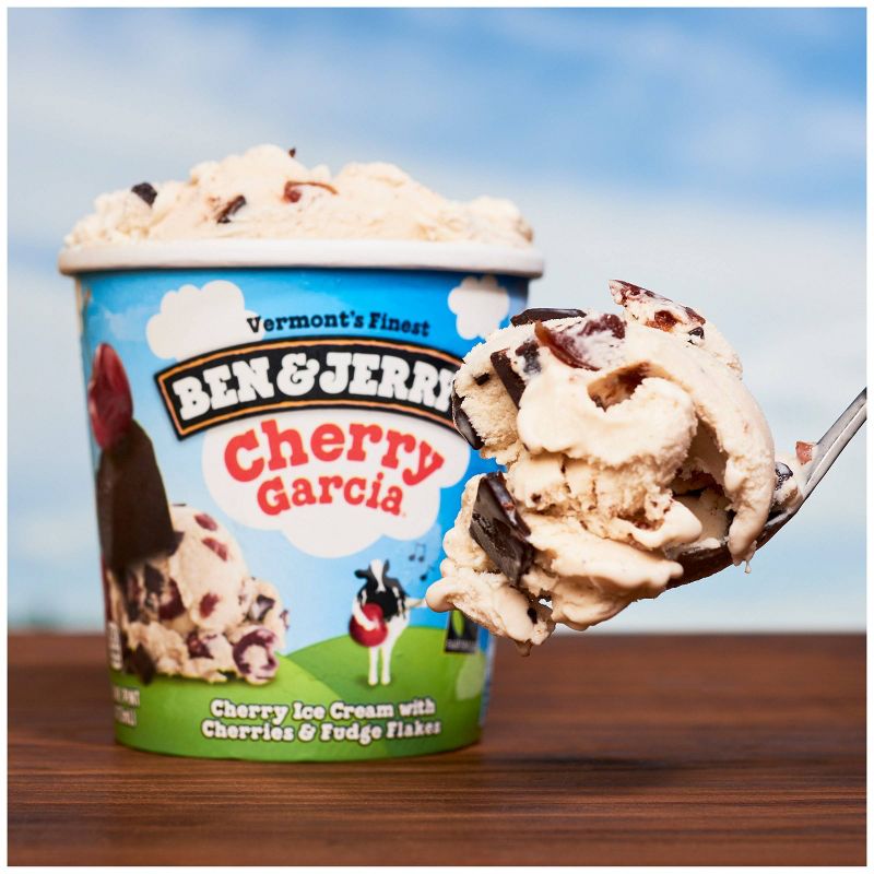 Ben & Jerry's Cherry Garcia Ice Cream - 16oz