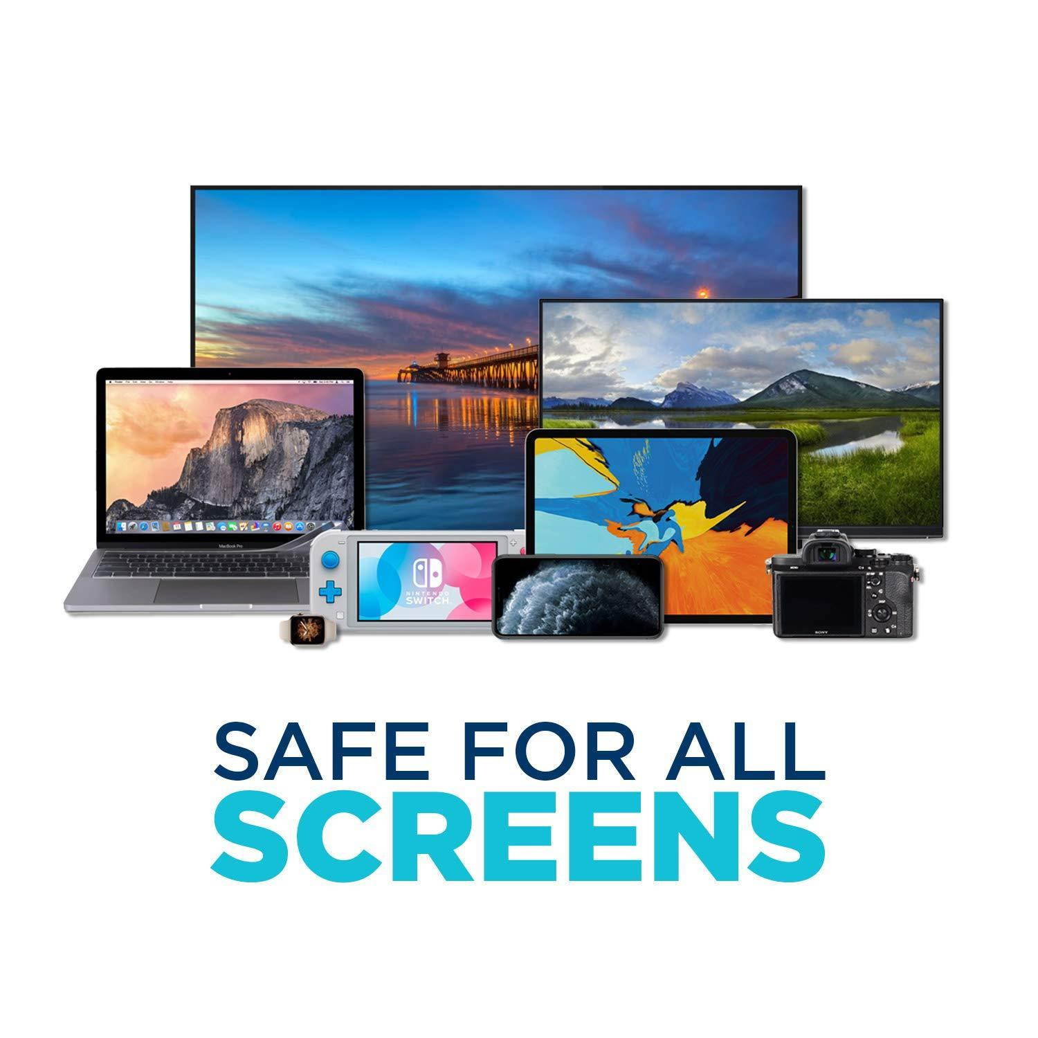 Tech Armor 120 ML Pro Cleaning Kit with ExtraMove Formula and Cleansing Wipes