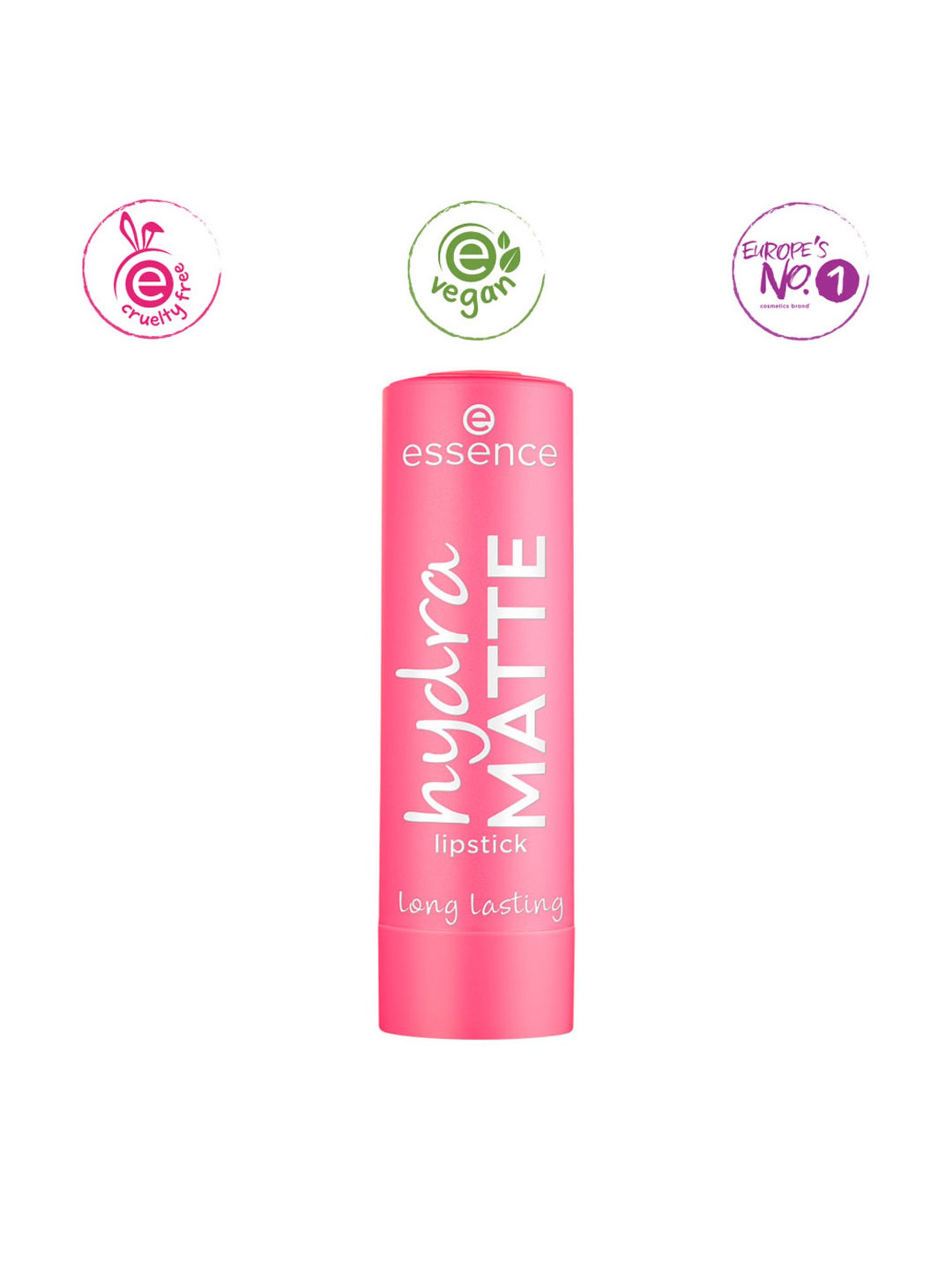 Essence Hydra Matte Lipstick 408 Pink Positive - 3.5 gm