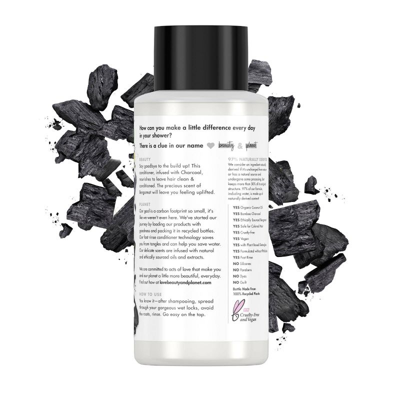 Love Beauty and Planet Delightful Detox Charcoal Conditioner - 13.5 fl oz