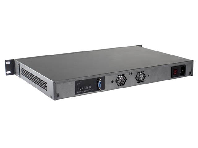Firewall, Mikrotik, Pfsense, VPN, 1U Rackmount, B85/Z87,Intel G3250,Network Security Appliance,Router PC,(Gray),[HUNSN RS20],[4LAN/4SFP/2USB2.0/1COM/Fan],(Barebone System)
