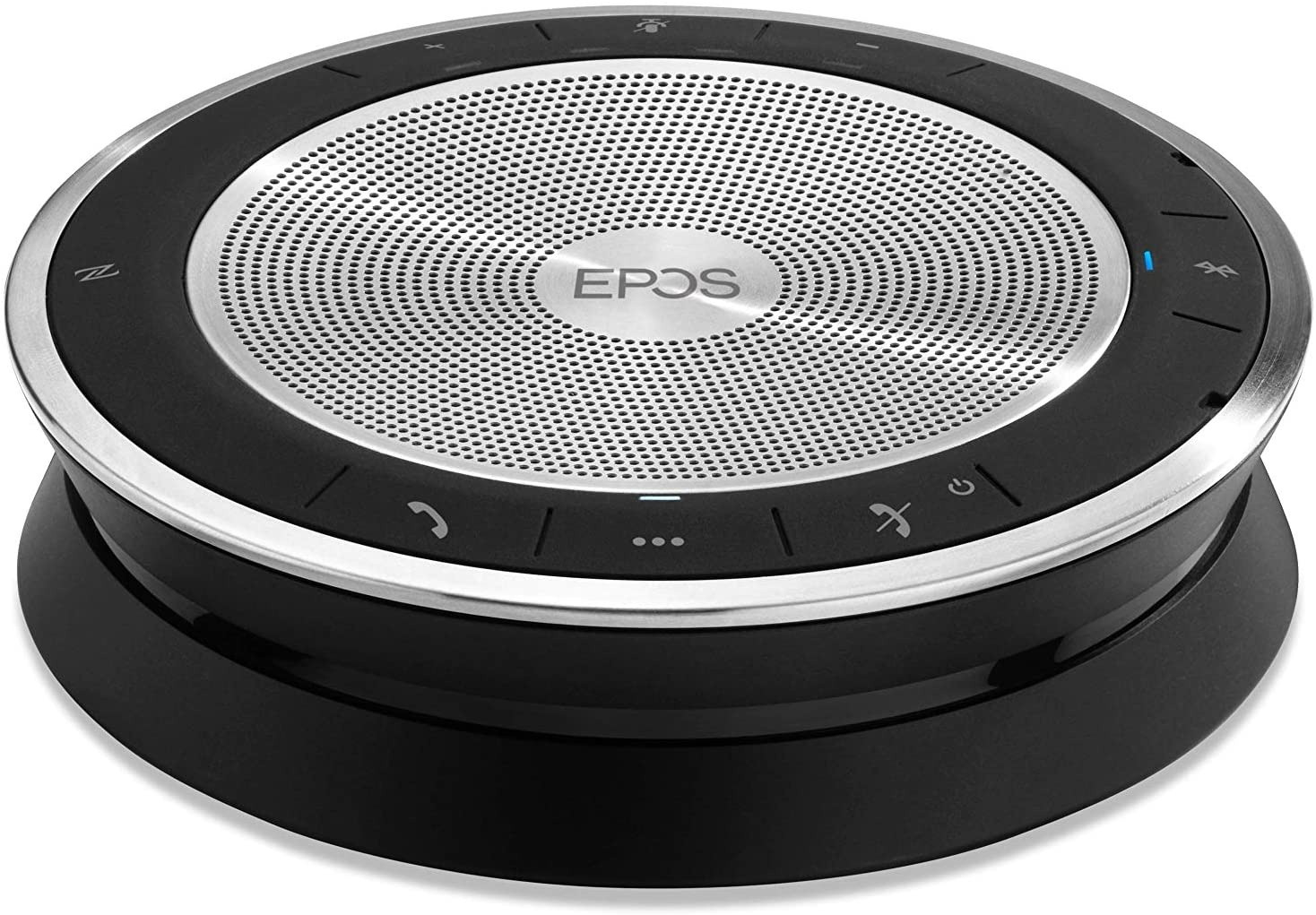 EPOS EXPAND SP 30+ (1000224) Portable Bluetooth Speakerphone | Instant Conferencing Anywhere | Sound-Enhanced | PC, Mobile Phone & Softphone Connection | Skype for Business Certified, Black