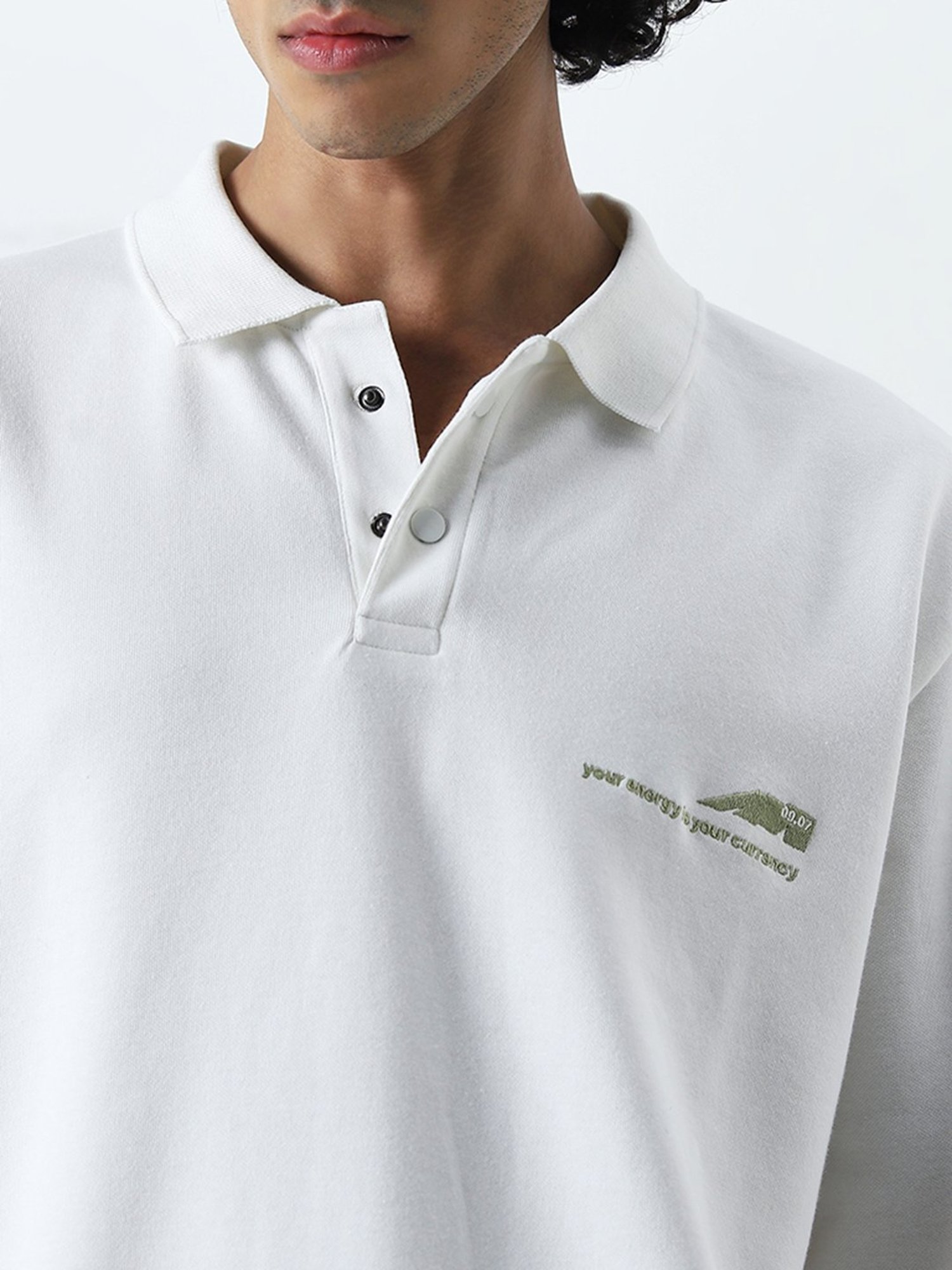 Spykar Red Slim Fit Sweatshirt