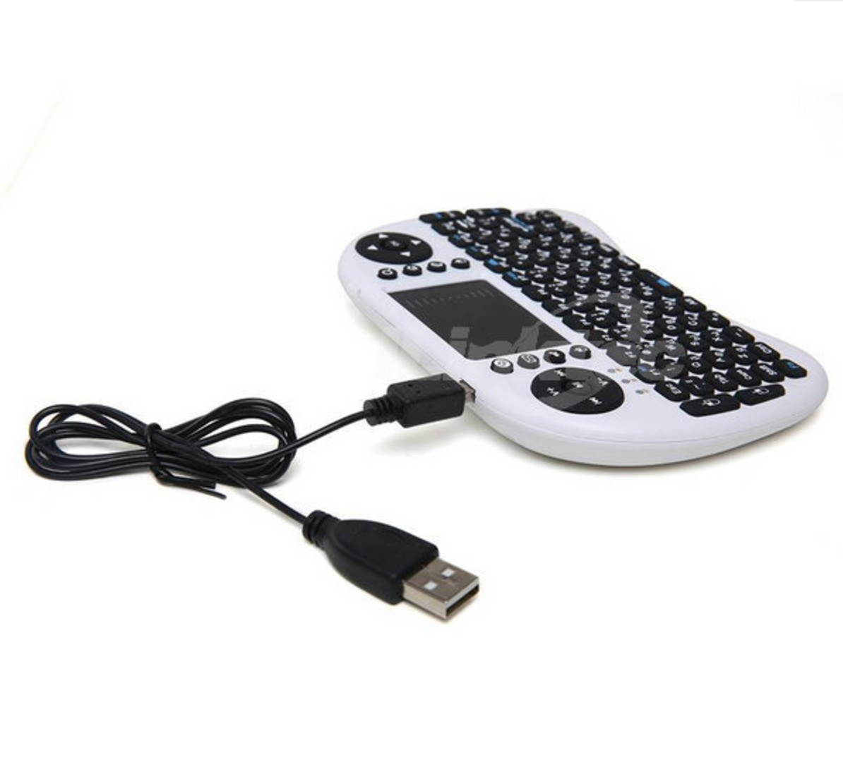 Remote Mini Wireless Keyboard, i8 plus 2.4GHz Portable 3 color backlight Wireless Keyboard with Touchpad Mouse, Best For Android Smart Tv Box HTPC IPTV PC Pad XBOX