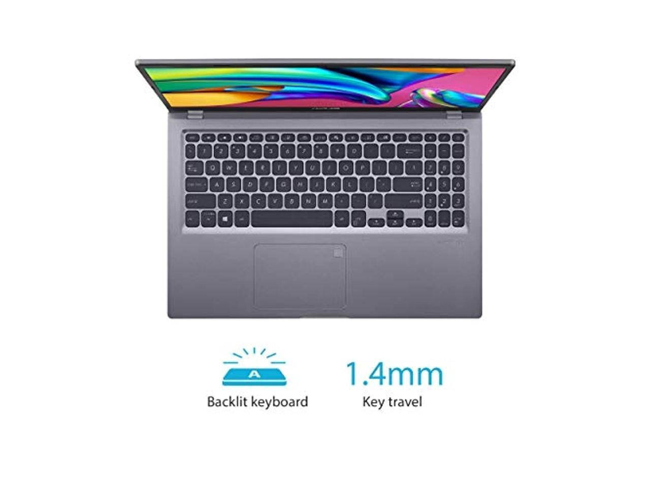 ASUS VivoBook 15 F515 Thin and Light Laptop, 15.6 FHD Display, Intel Core i3-1005G1 Processor, 4GB DDR4 RAM, 256GB PCIe SSD Windows 10 Home in S Mode