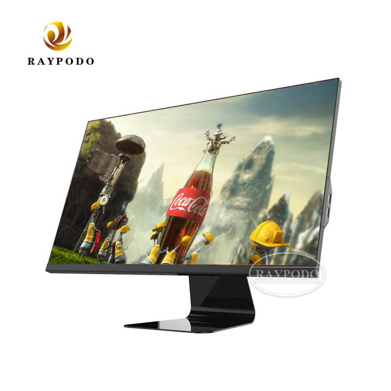 Raypodo 21.5 23.8 inch Frameless FHD All In One computer I3-7100 / I5-7400 / I7-8700 4G+120GB SSD