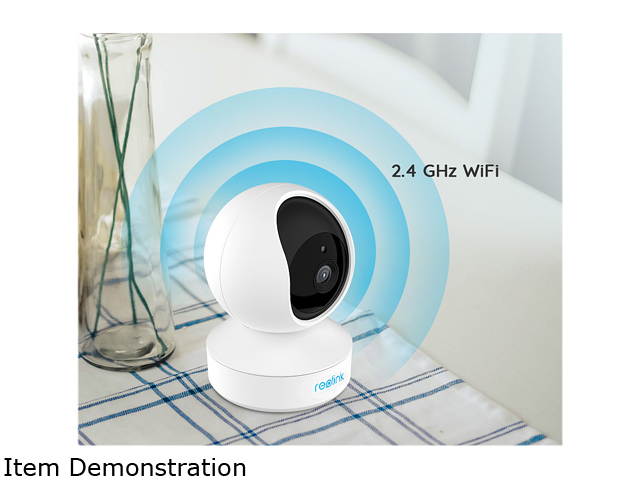 Indoor Security Camera, Reolink 5MP Super HD Plug-in WiFi Camera with Pan Tilt Zoom/ Motion Alerts, Ideal for Baby Monitor/ Pet Camera/Home Security, Dual Band WiFi, Multiple Storage Options, E1 Zoom