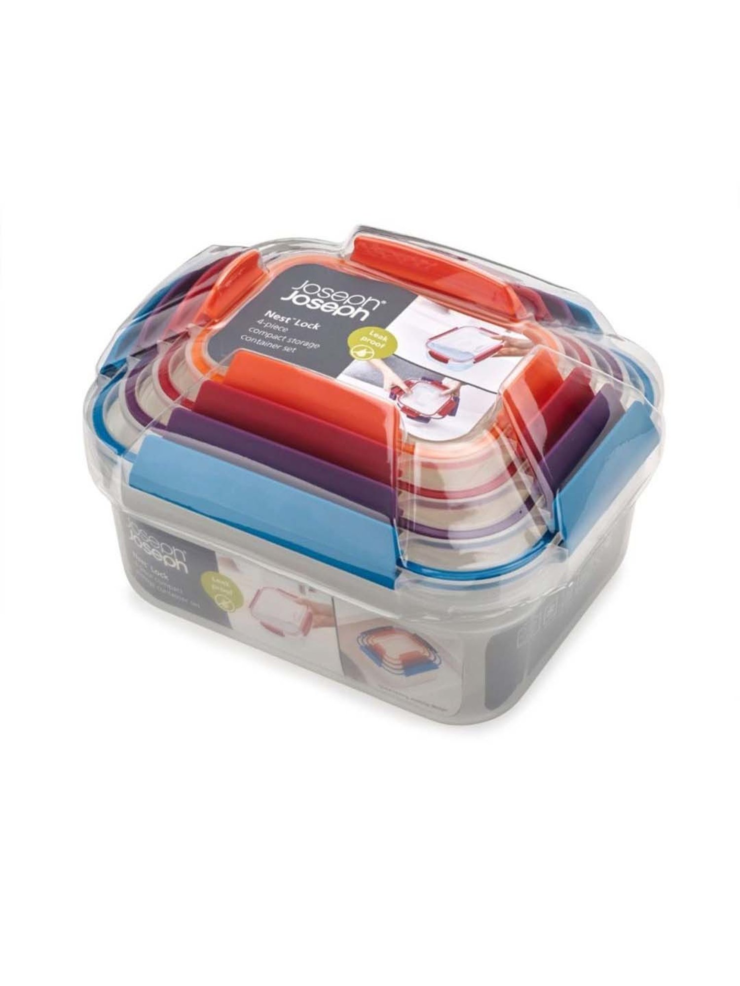 Joseph Joseph Nest Lock Multicolor Silicone Container