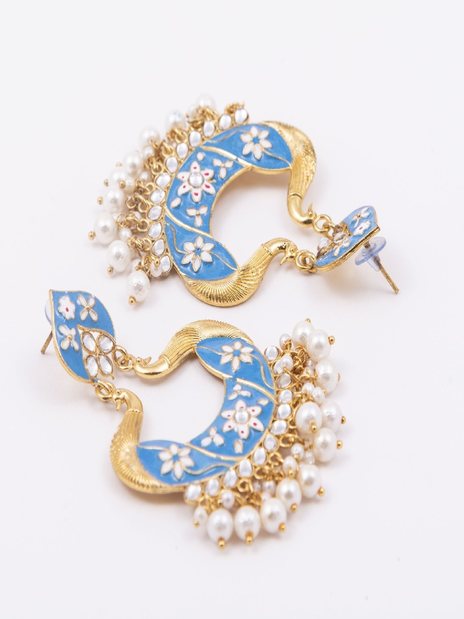 Jewelz Wedding and Fastive Season Chand Bali Earrings for womens & Girls