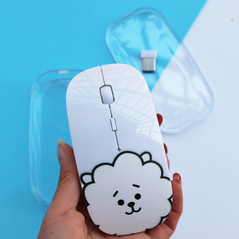BTS Notebook Desktop Accessory Part Gaming Wireless Mouse for Computer Laptop PC
