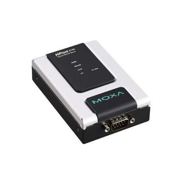 MOXA NPort 6150 -1 Port RS-232/422/485 Secure Device Server, 12-48V, w/ Adapter