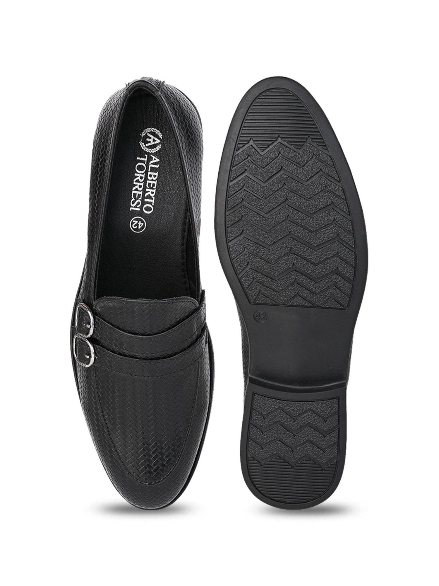 Alberto Torresi Men's Palermo Black Loafers