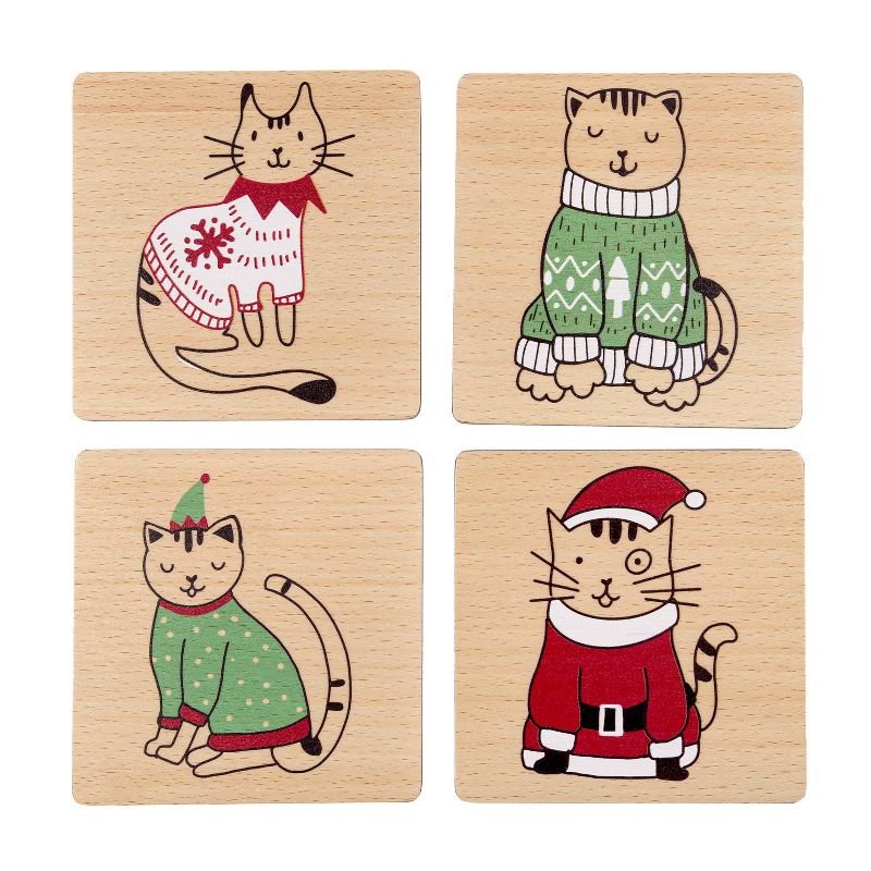 Pearhead Cat Lover Coasters
