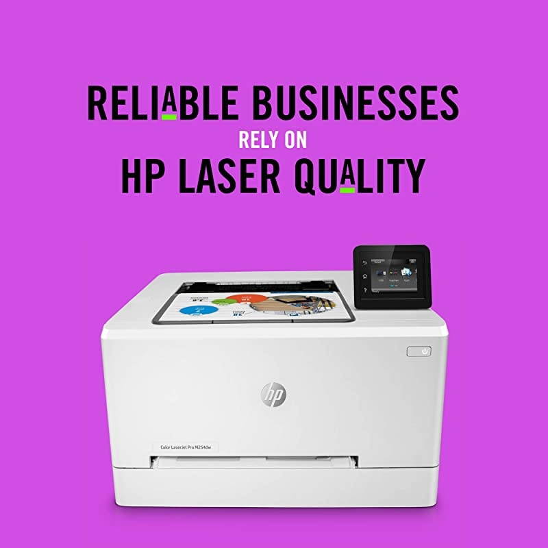 LaserJet Pro M254dw Wireless Color Laser Printer Works with Alexa T6B60A