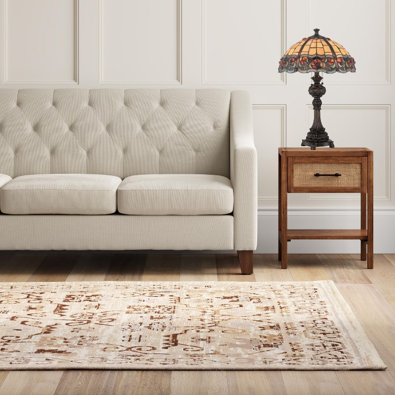 Deana 2 Light Table Lamp  - Dark Bronze