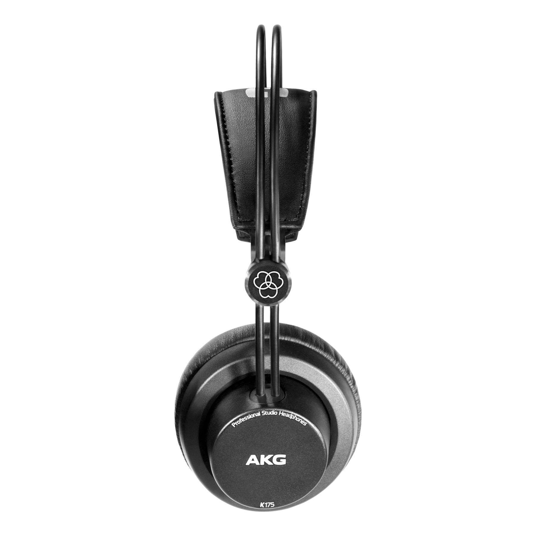 AKG K175 Closed Back Supra-aural Studio Headphones Black
