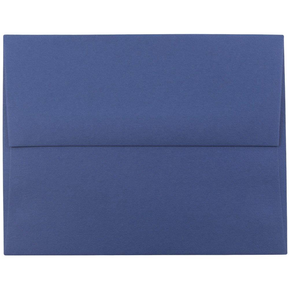 JAM PAPER A8 Premium Invitation Envelopes - 5 1/2 x 8 1/8 - Assorted Colors - 125/Pack