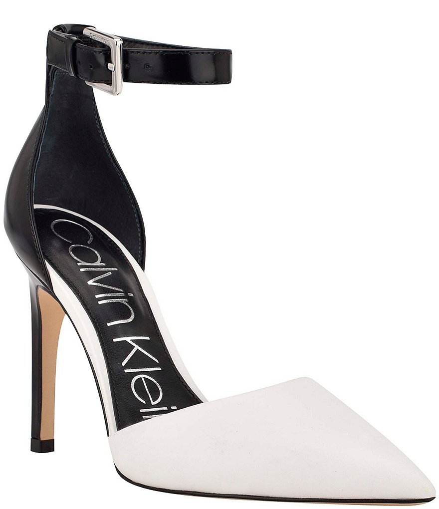 Deltan Tessa Croc-Embossed T-Strap Block Heel Pumps