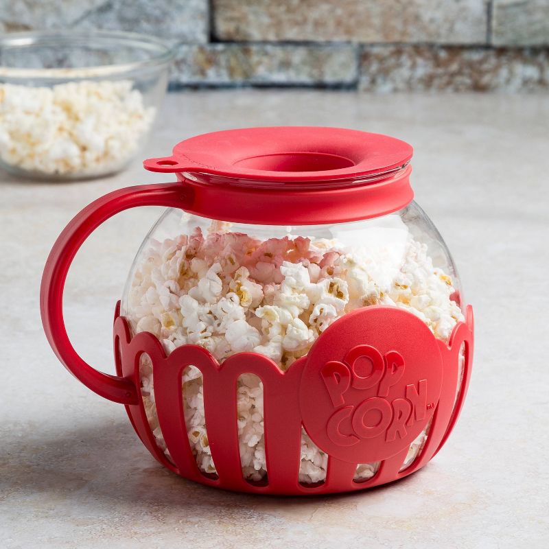 Ecolution Kit Extras 3qt Caged Popcorn Popper - Red