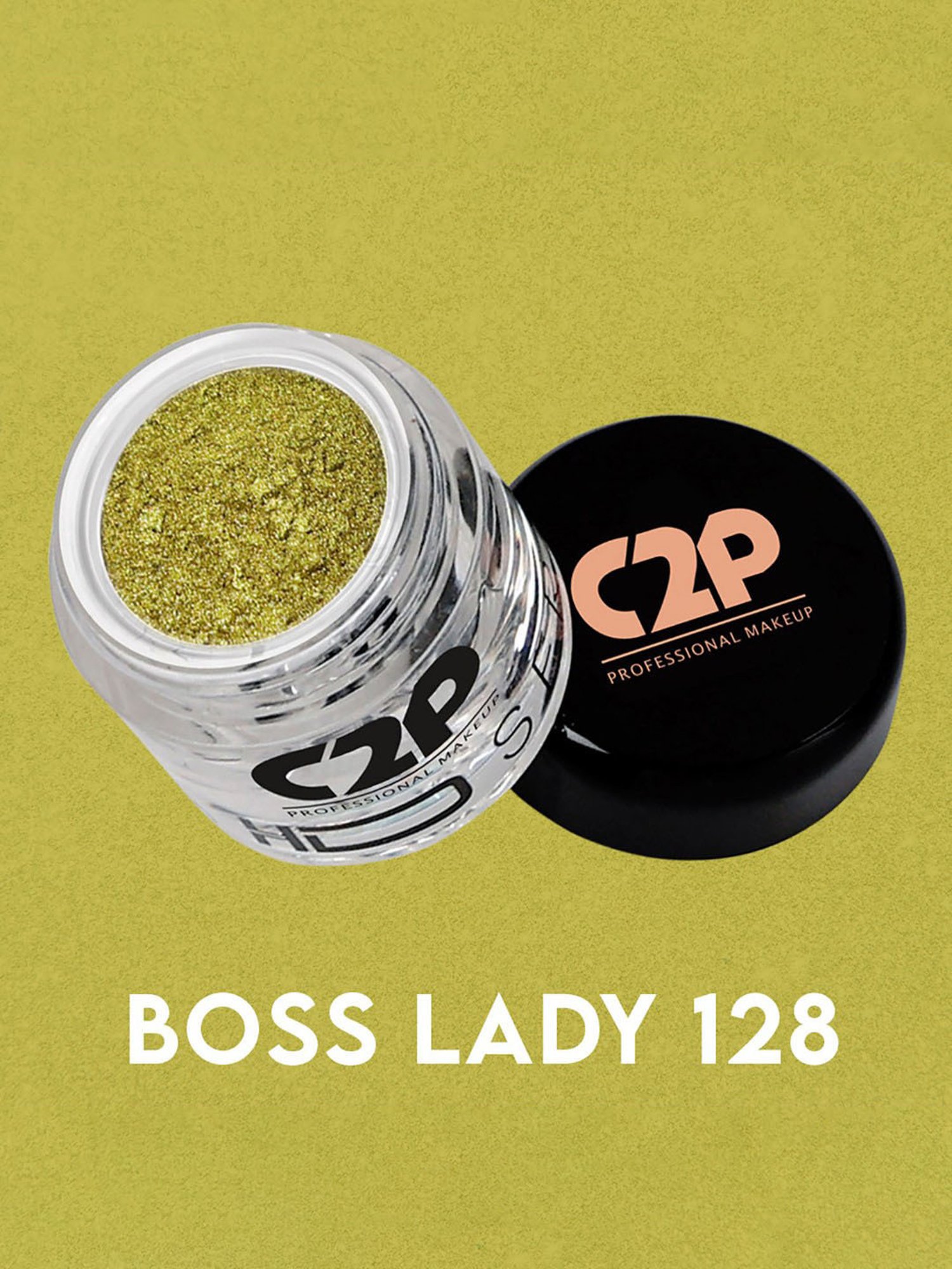 C2P PROFESSIONAL MAKEUP HD Loose Precious Pigments Eyeshadow Boss Lady 128 - 2 gm