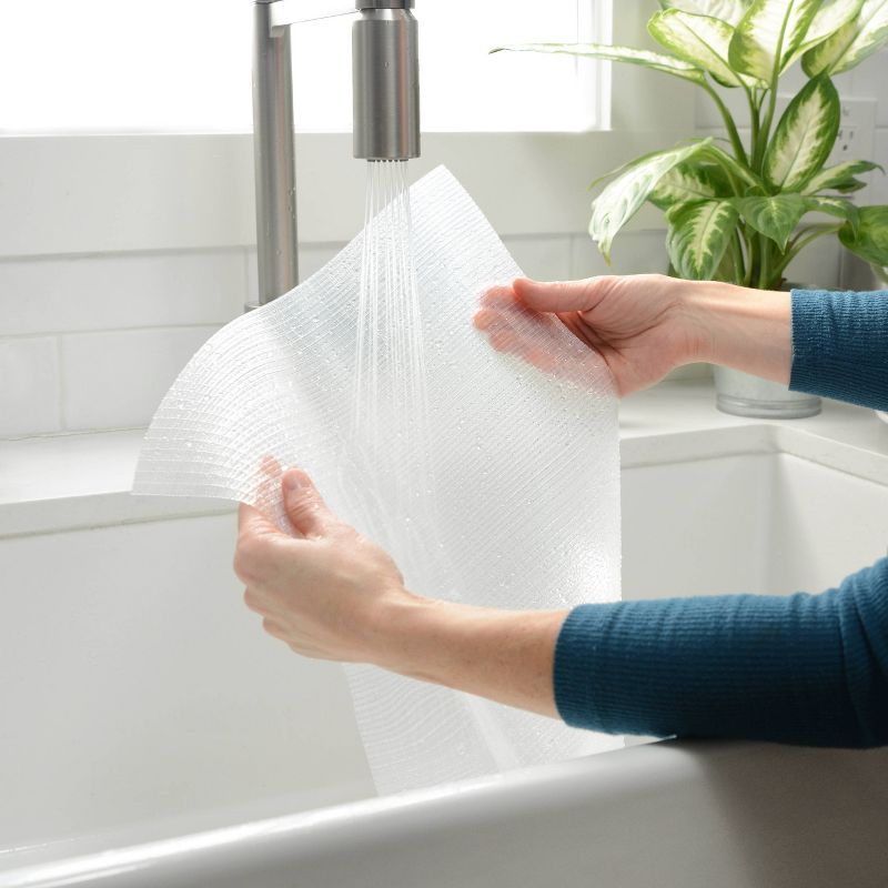 Con-Tact Zip-N-Fit Fridge Liner Clear