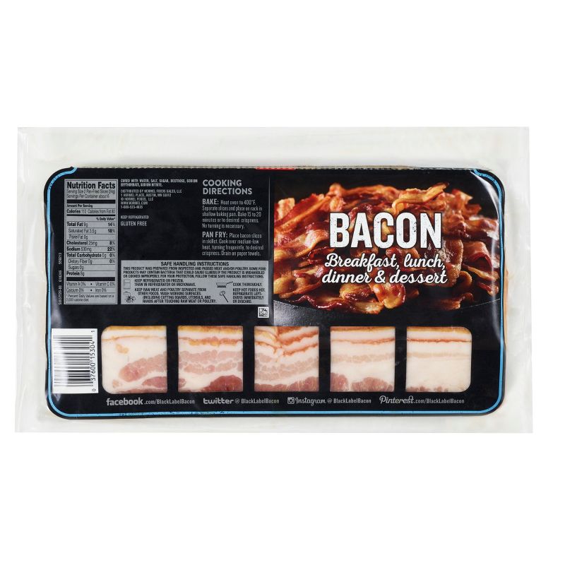 North Country Smokehouse USDA Uncured Certified Humane Bacon - 12oz