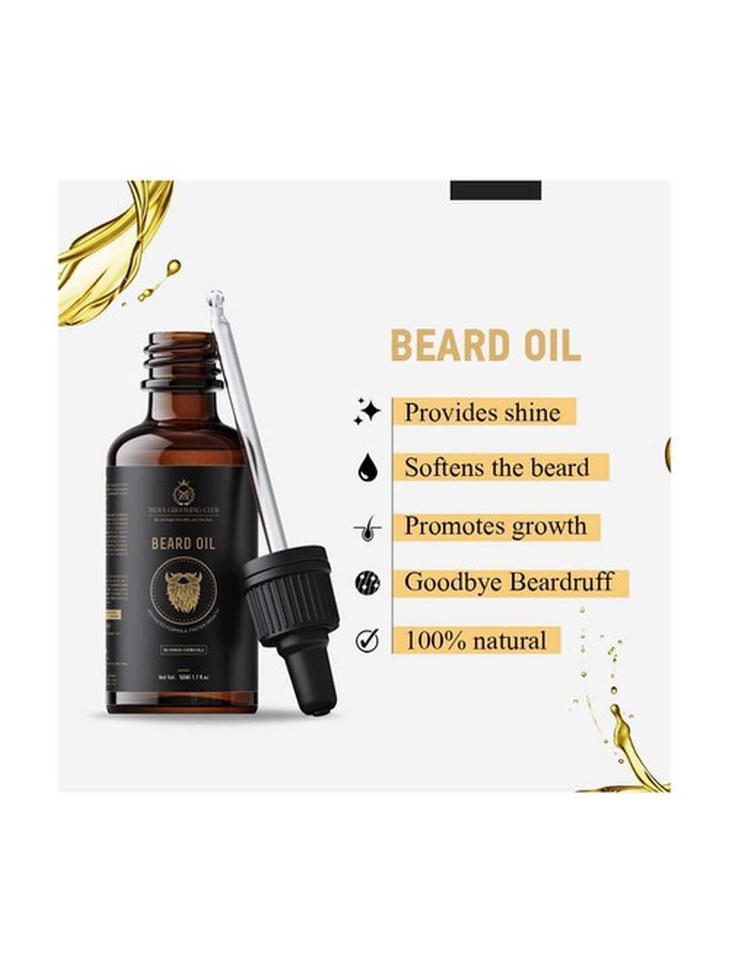 India Grooming Club Beard Oil - 50 ml