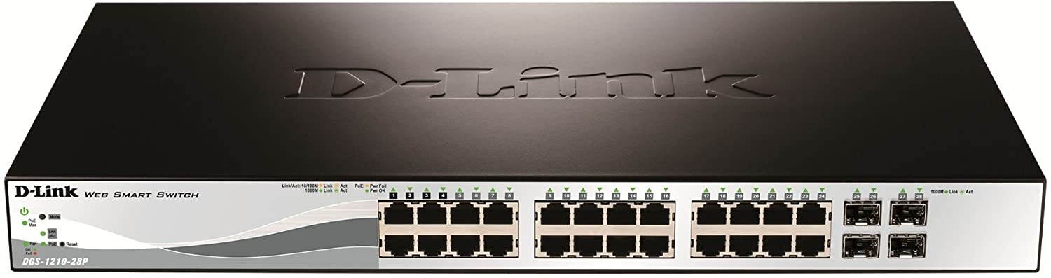 D-Link WebSmart DGS-1210-28 Ethernet Switch/DGS-1210-28 /