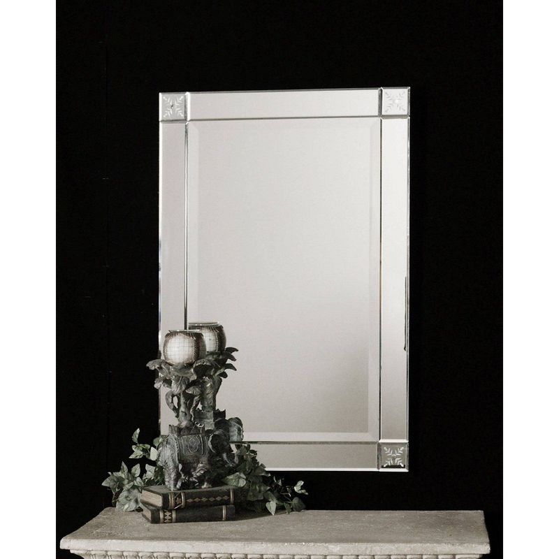 Rectangle Emberlynn Frameless Decorative Wall Mirror - Uttermost