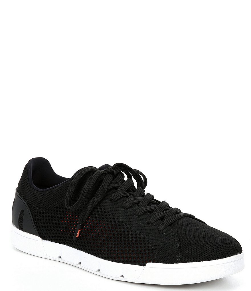 SWIMS Men's Breeze Tennis Knit Washable Lace-Up Sneakers