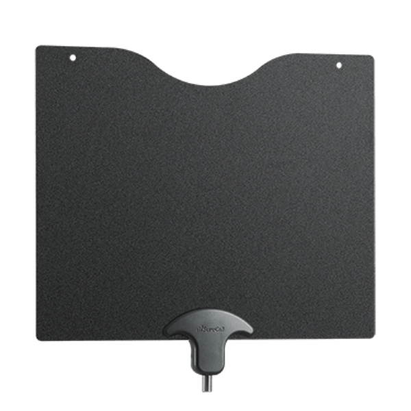 SureCall Wall-Mount HDTV VHF/UHF 75 Ohm Indoor Antenna with F-Female Connector