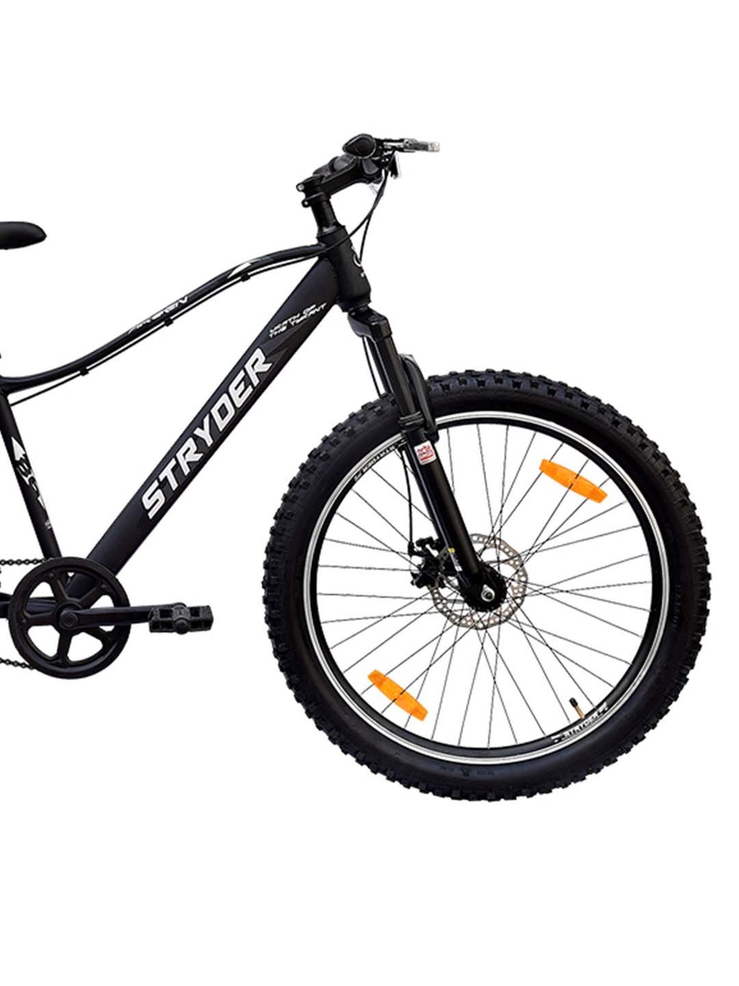 Stryder Arsen Matt Black MTB Bicycle (17 inch Frame)