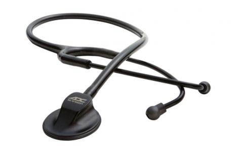 ADC Adscope 615 Platinum Professional Clinician Stethoscope with Tunable AFD Technology, 30.5" Length, Tactical All Black